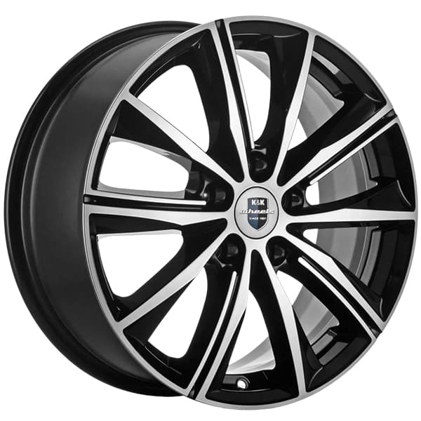 ДЛ 5*110 16*7 D67.1 ET38 К&К Арнар Алмаз черный